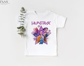 Huntrix Kpop Youth Shirt, Huntrix Girls Shirt, Huntrix Demon Hunters TShirt, Mira Rumi Joey Shirt, Powerful Music Warrior Shirt, Kpop Shirt