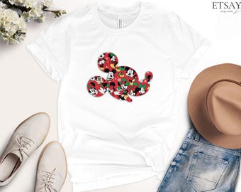 Mickey Mouse Couple Graphic T-Shirt