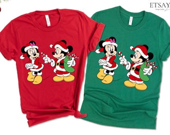 Mickey and Minnie Christmas Shirt