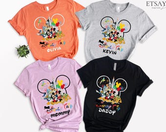 Disney Trip Family Shirts, Matching Disney Tee Set
