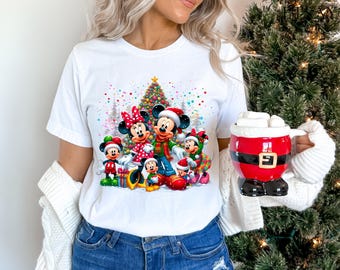 Mickey and Minnie Christmas Shirt