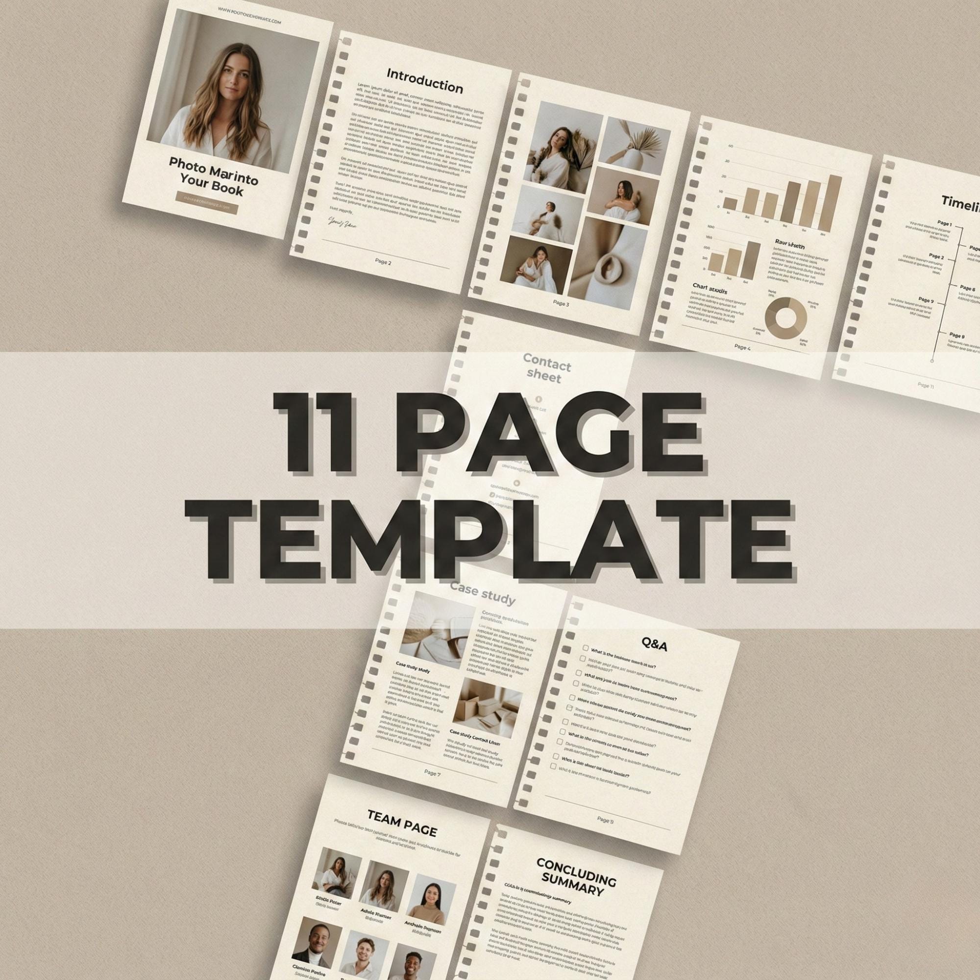 Influencer Media Kit Template | UGC Portfolio & Rate Card | Brand Deal ...