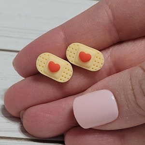 Bandaids over deals earrings