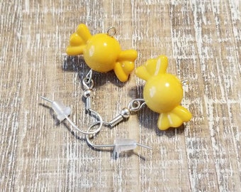 Yellow Candy Earrings