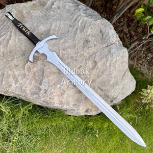 Truth Sword Replica - Handmade Steel Blade with Elegant Design for Collectors - Christmas Gift
