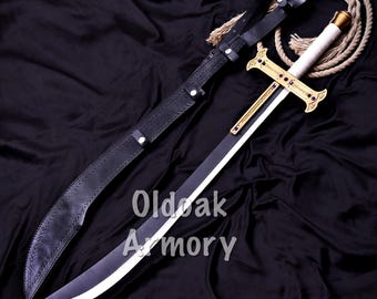 ヨル・ミホーク 黒刀型：ワンピース コスプレ小道具（デジタル