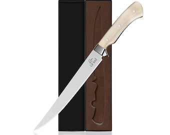 Professional Fish Fillet Knife – Fisherman Gift – Christmas Gift for Him – Outdoor & Fishing Gear