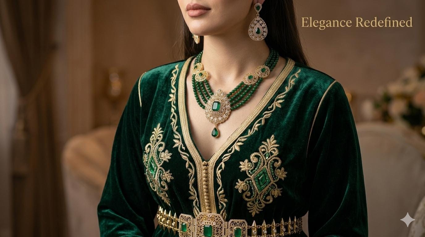 green emerald velvet dress Unique Vintage Emerald & Gold Sequin Burton Caftan Dress
