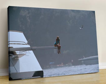 Princess Diana on Yacht, Photography Prints