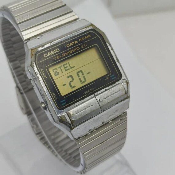 Casio DB-202 Data Bank Telememo 20 Digital 669 Vi… - image 3