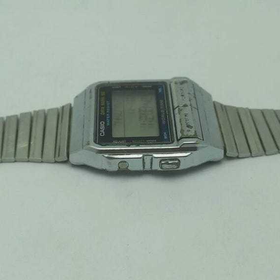 Casio Data Bank 675 DB-520 Quartz Chronograph Wor… - image 6