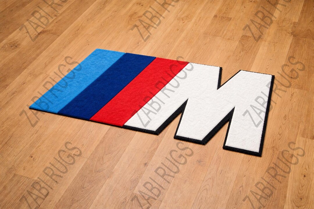 BMW Motors Logo Hand-tufted Rug | Custom Rug | Bedroom and Living Room ...