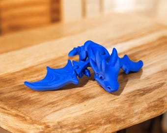 3D Printed Dragon with flapping wings