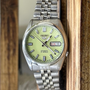 21 Jewels Seiko - Etsy