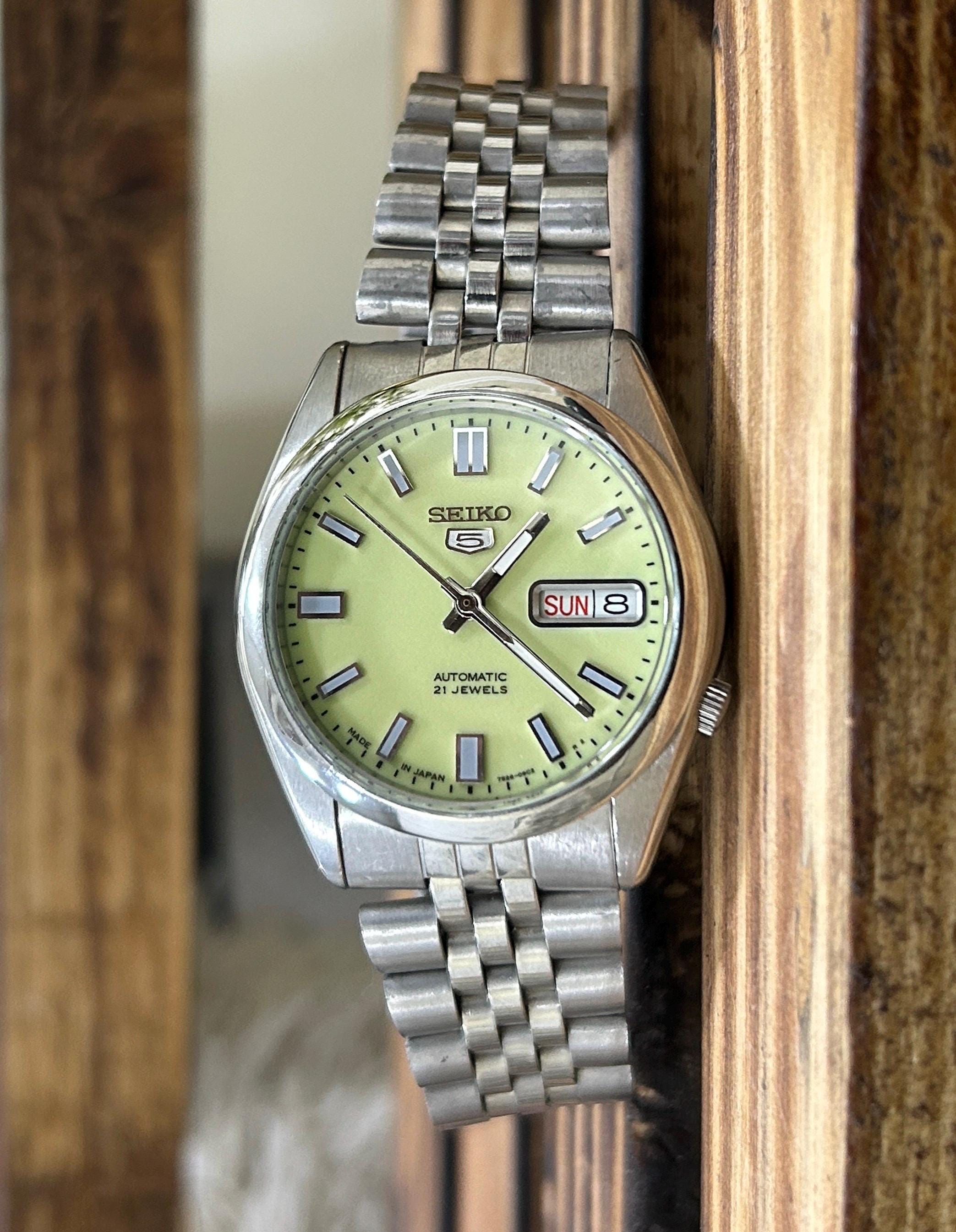 Seiko 5 21 Jewels - Etsy