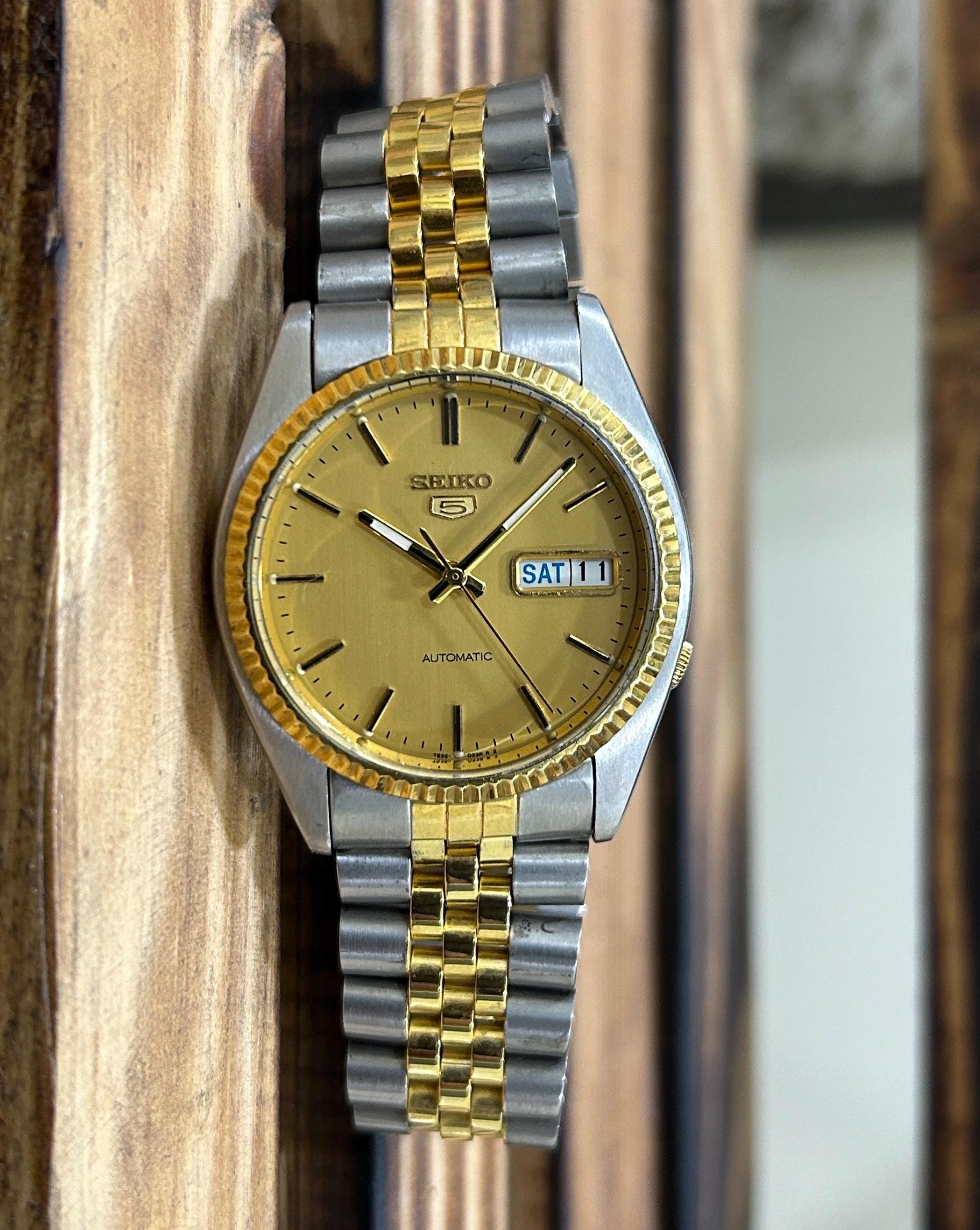 【レア•美品】seiko5 セイコーファイブ 38mm 日本製 7S26 Seiko 5 7s26 - Etsy
