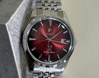 Vintage Rado Balboa V Great Automatic Date Function Gold Dial 36mm