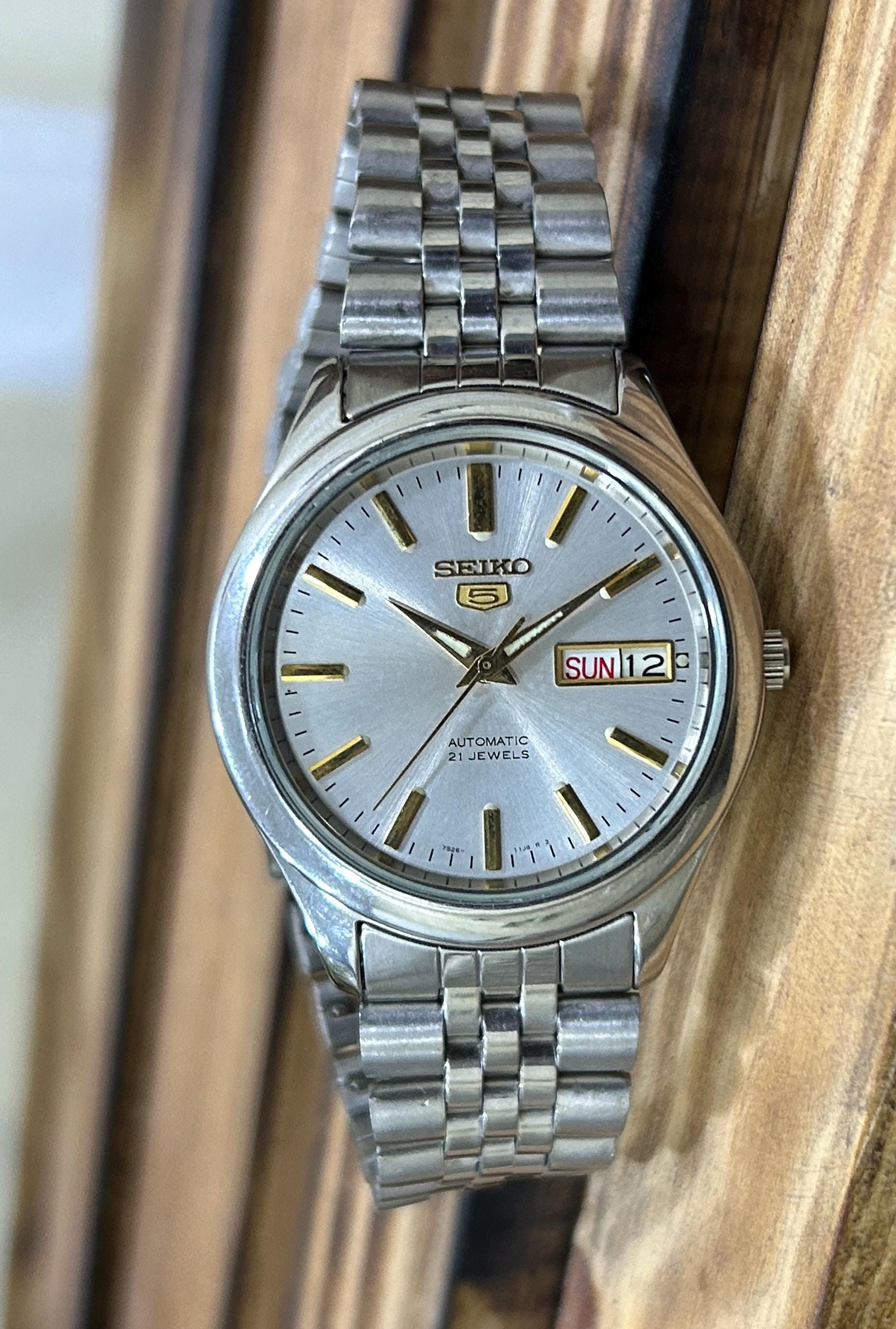 Seiko 5 21 Jewels - Etsy