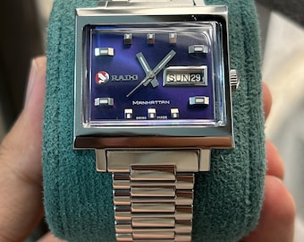 Vintage Rado Balboa V Great Automatic Date Function Gold Dial 36mm
