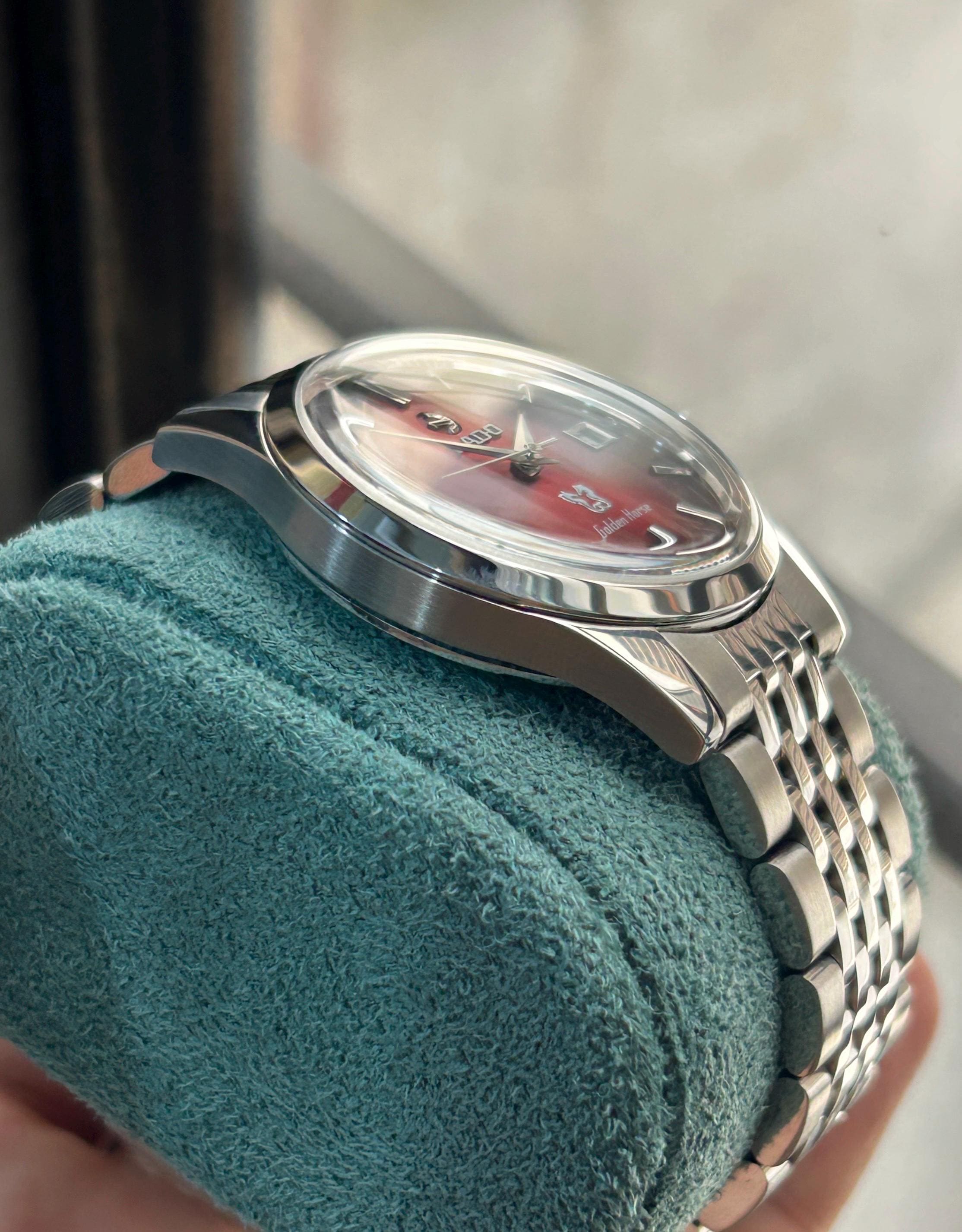 Rado Golden Horse Automatic Swiss Watch – (refurbished) Red Shaded