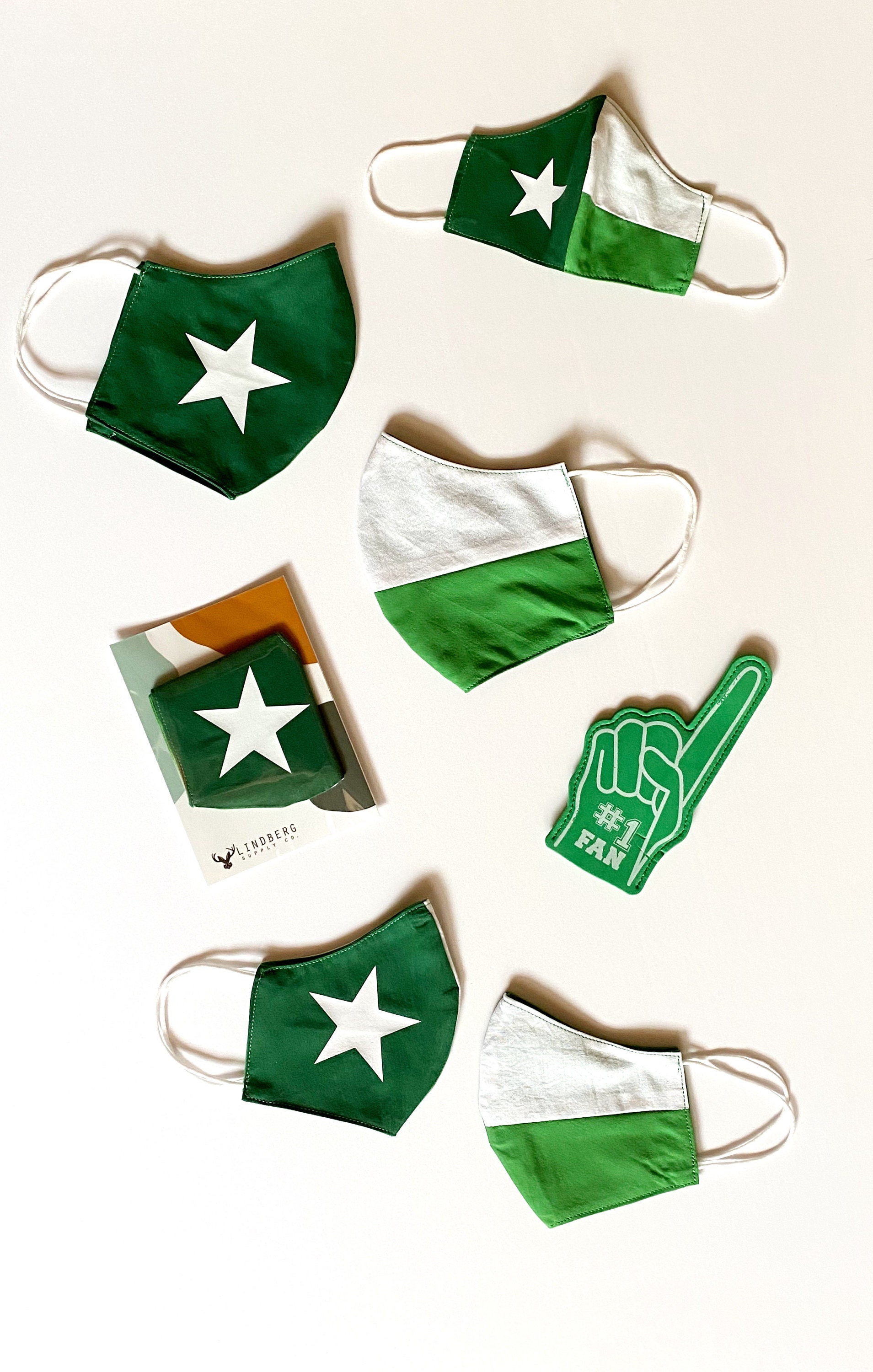 UNT battle flag face mask
