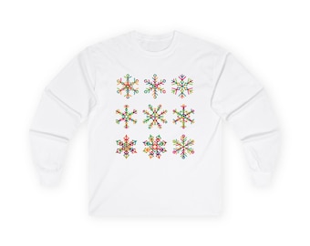 Winter Snowflake Long Sleeve Tee