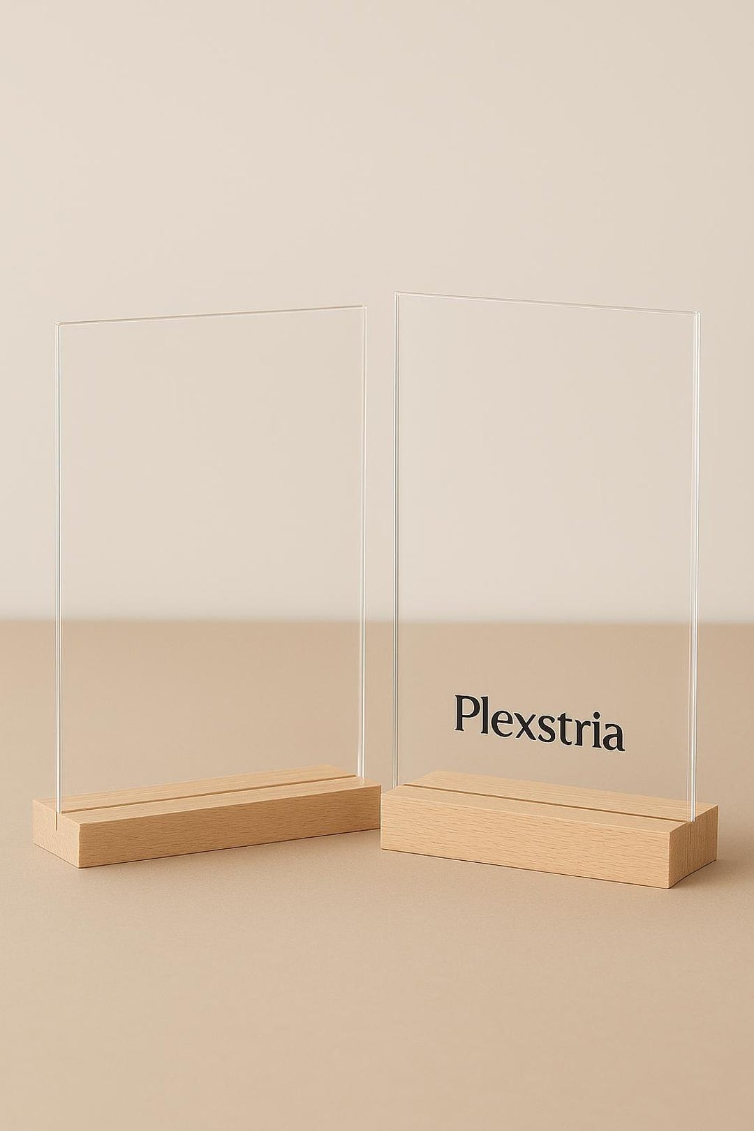 Table Menu Display Acrylic L , Table Menu Display Stand for Restaurants and Offices - Etsy