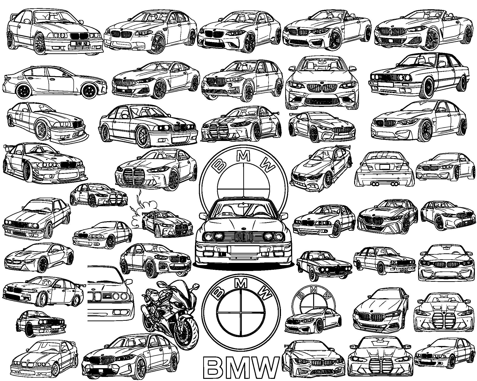 BMW SVG Bundle | Luxury Car Logos, Performance Icons & Automotive ...
