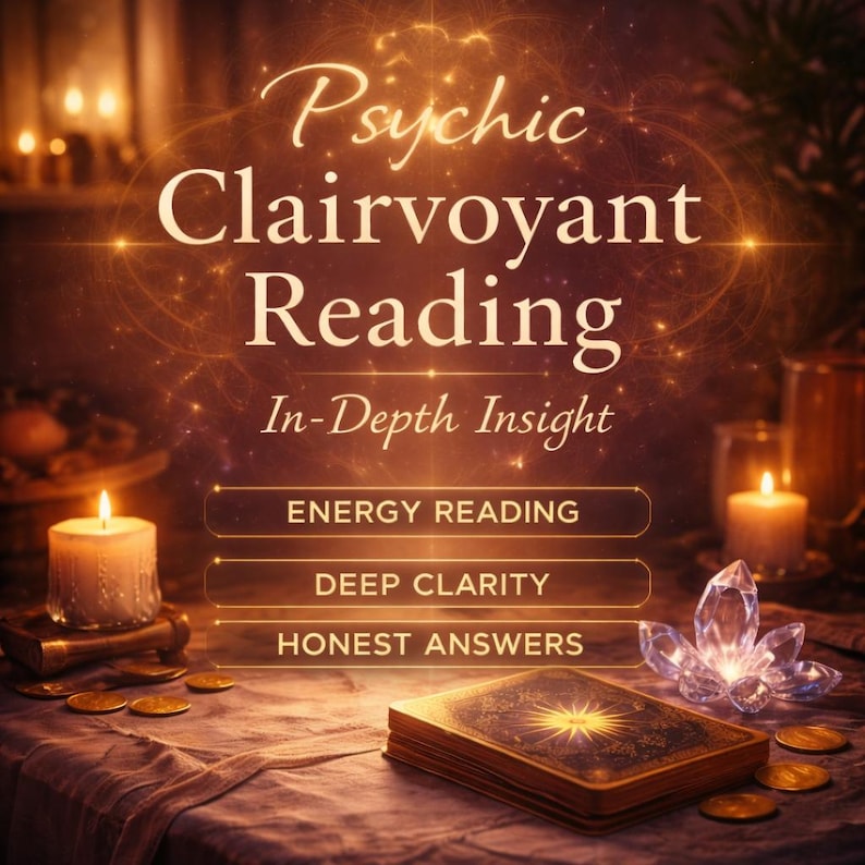 Psychic Clairvoyant Reading In Depth Insight Same Hour Delivery Etsy Uk