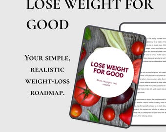 Healthy Habits Ebook, Weight-Loss Mindset Guide (Instant Download PDF)