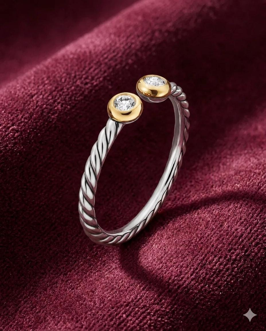 David yurman ring women - Etsy 日本