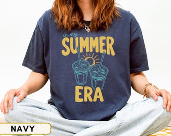 In My Summer Era Shirt, Summer Vacation Tee, Trendy Summer Graphic T Shirt, Beach Trip Shirt, Sunshine Lover Gift for Her