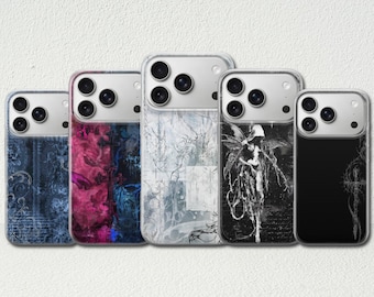 Cybersigilism Phone Case Gothic Punk Cover for iPhone 17 Pro Max, 17e, 15, 14, 13 & Samsung S26 Ultra, S25 FE, A57, A56, Pixel 10, 9A