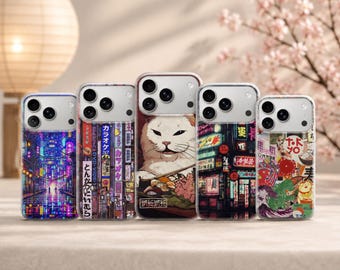 Tokyo Phone Case Japan Cover for iPhone 18 Pro Max, 17, 16, 15, Samsung S26 Ultra, S25 FE, A57, A56, Pixel 11, 10