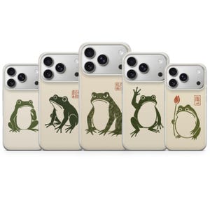 Grumpy Frog Phone Case Matsumoto Hoji Cover for iPhone 17 Pro Max, 16e,15, 14, 13 & Samsung S26 Ultra, S25 FE, A57, A56, Pixel 10, 9A