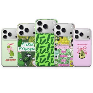 Pickle mobilskal Dill Pickles-fodral för iPhone 18 Pro Max, 17, 16, 15, Samsung S26 Ultra, S25 FE, A57, A56, Pixel 11, 10