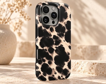 Ink Ember Phone Case Abstract TOUGH Cover for iPhone 18 Pro Max, 17, 16, 15, Samsung S26 Ultra, S25 FE, A57, A56, Pixel 11, 10