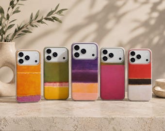 Abstract Phone Case Art Cover for iPhone 17 Pro Max, 17e, 15, 14, 13 & Samsung S26 Ultra, S25 FE, A57, A56, Pixel 10, 9A