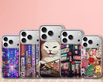 Funda Tokyo Phone Case Japancore para iPhone 17 Pro Max, 17e, 15, 14, 13 y Samsung S26 Ultra, S25 FE, A57, A56, Pixel 10, 9A
