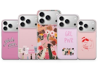 Funda para teléfono de mujer con diseño feminista para iPhone 18 Pro Max, 17, 16, 15, Samsung S26 Ultra, S25 FE, A57, A56, Pixel 11, 10