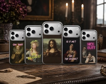 Girl Moods Phone Case Meme Cover for iPhone 18 Pro Max, 17, 16, 15, Samsung S26 Ultra, S25 FE, A57, A56, Pixel 11, 10