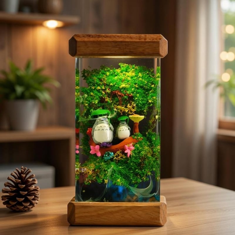 Resin Lamps Nature Scene - Etsy UK