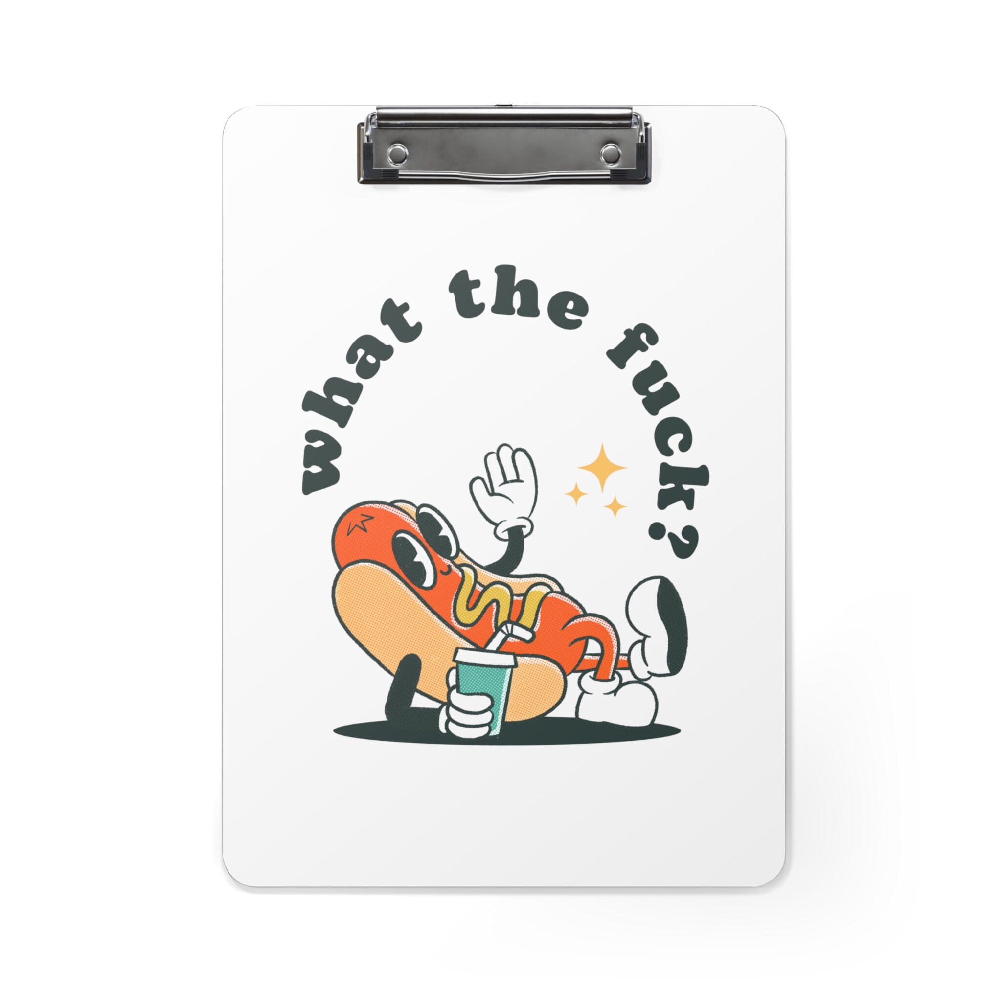 What the Fuck Clipboard, Funny Clip Board, Fun Office Supplies