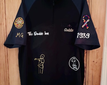Custom Darts Shirt Iron on Vinyl Logo or Image Designs| Hand drawn Graphic Designs