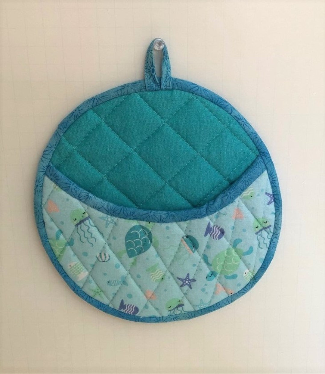 Pocket Potholder Sea Ocean Life Etsy