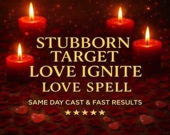 AMOR REBELDE, Hechizo de Atracción, Energía de Obsesión, Despertar del Corazón, Manifestación de Relaciones