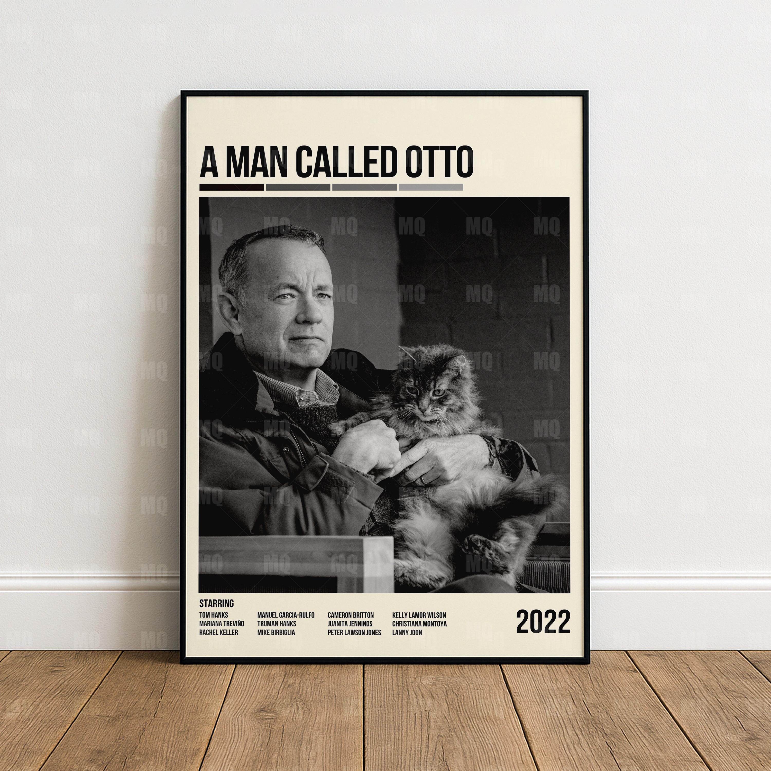 オットーという男 トムハンクス 映画館用ポスター 両面印刷 送料込み A man called otto movie - Etsy 日本