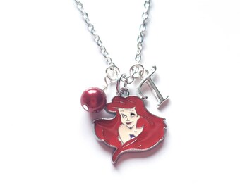Ariel The Little Mermaid Princess Girls Necklaces Jewelry Pendant Trinket Gifts 