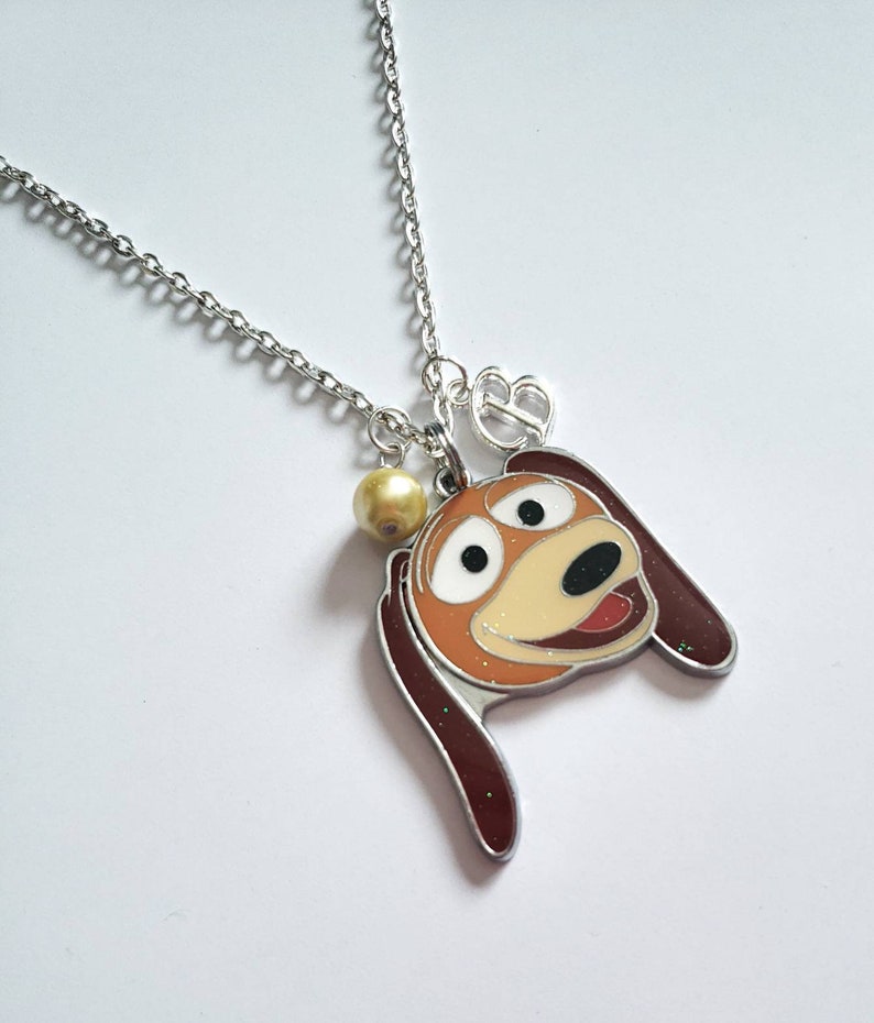 Personalized Toy Story Slinky Dog Necklace for Kids Custom Etsy