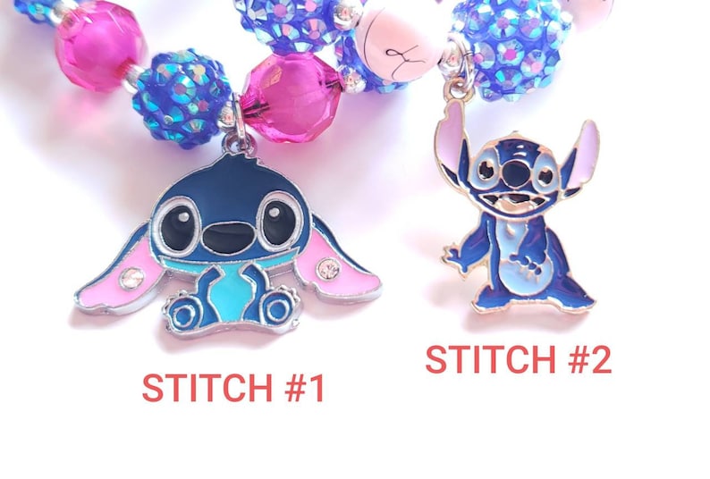 toddler gift ideas kids metal charms disney charms disney beaded bracelet for kids Lilo and stitch bracelet for kids stitch bracelet